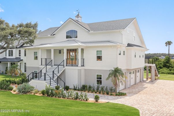 Attached, Backyard, Exterior, Facade, Farmhouse