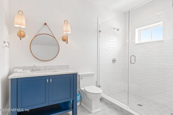 Bathroom, Glass Shower, Interior