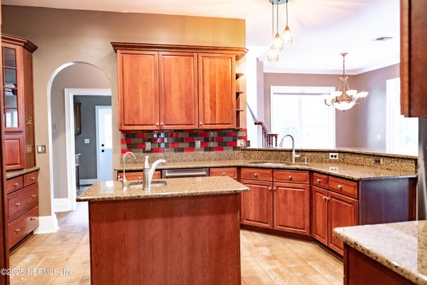 Chandelier, Interior, Kitchen, Pendant Lights