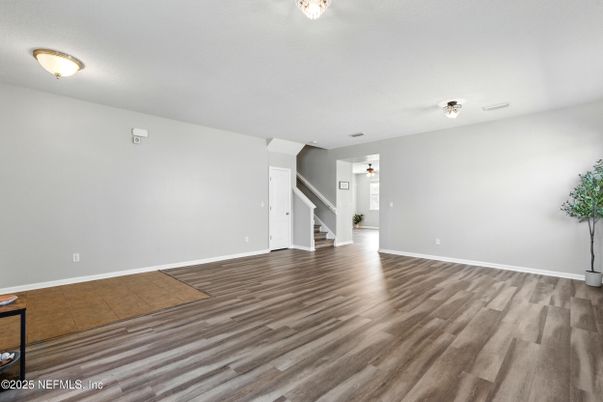 Empty room, Interior, Wood Texture Flooring