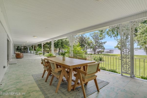 Dining room, Interior, Recessed Lighting, Water