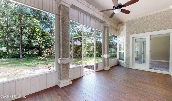 Interior, Sun Room, Wood Texture Flooring