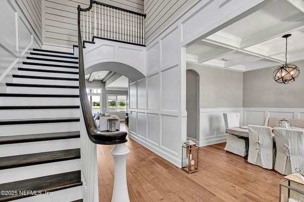 Chandelier, Interior, Pendant Lights, Wood Texture Flooring
