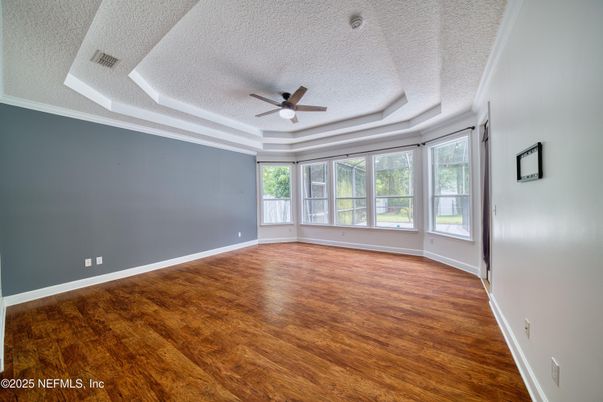 Empty room, Interior, Wood Texture Flooring