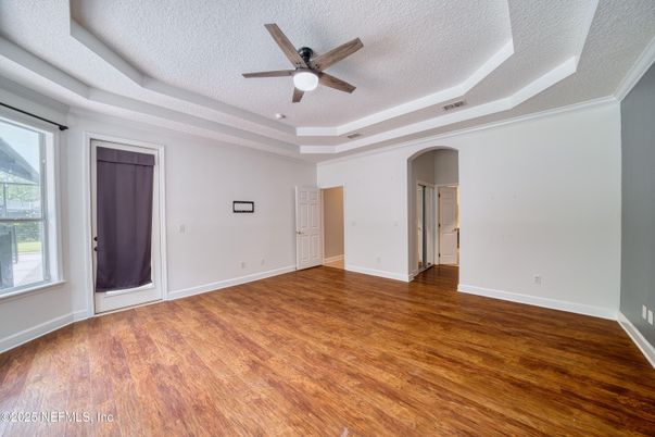 Empty room, Interior, Wood Texture Flooring