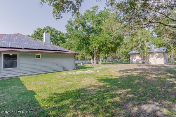 Backyard, Exterior, Solar Panels