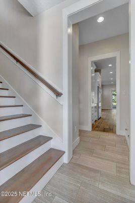 Interior, Recessed Lighting, Wood Texture Flooring