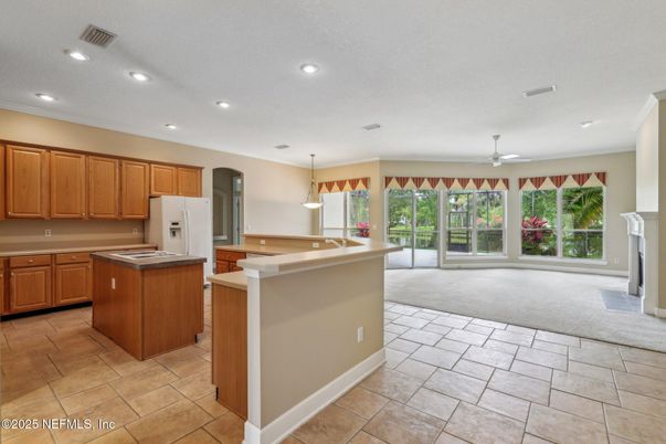 Interior, Kitchen, Pendant Lights, Recessed Lighting