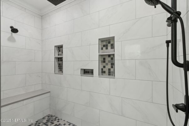 Bathroom, Interior, Marble Walls