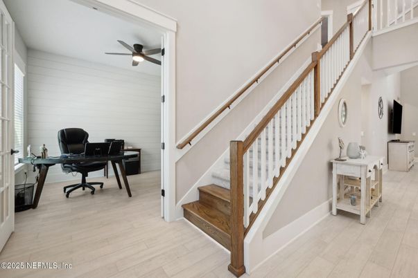 Home Office, Interior, Wood Texture Flooring