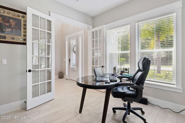 Home Office, Interior, Wood Texture Flooring