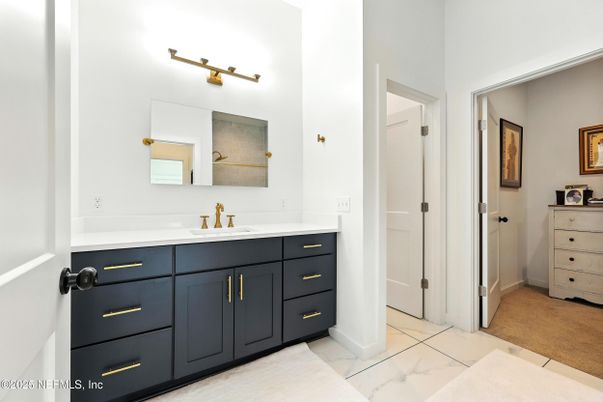 Bathroom, Dual Sink Vanities, Interior, Marble
