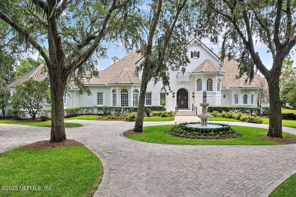 Backyard, Exterior, Facade, Spanish Mediterranean