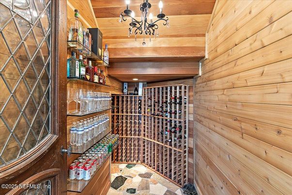 Interior, Wine Storage, Wooden Walls