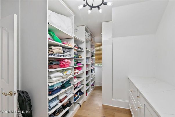Interior, Walk-in Closets, Wood Texture Flooring