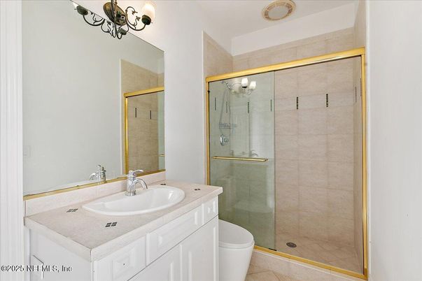 Bathroom, Glass Shower, Interior