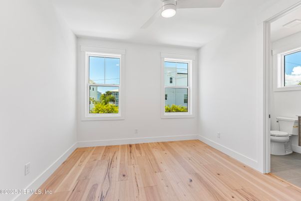 Bathroom, Empty room, Interior, Wood Texture Flooring