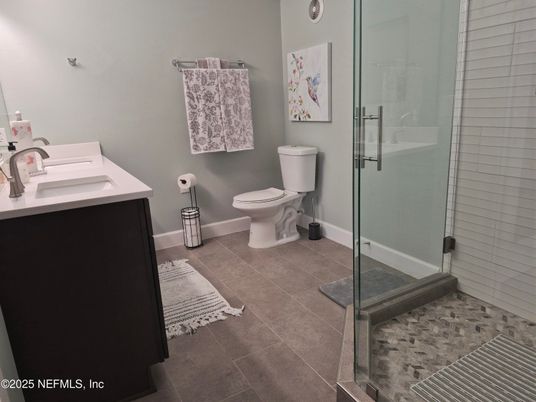 Bathroom, Glass Shower, Interior