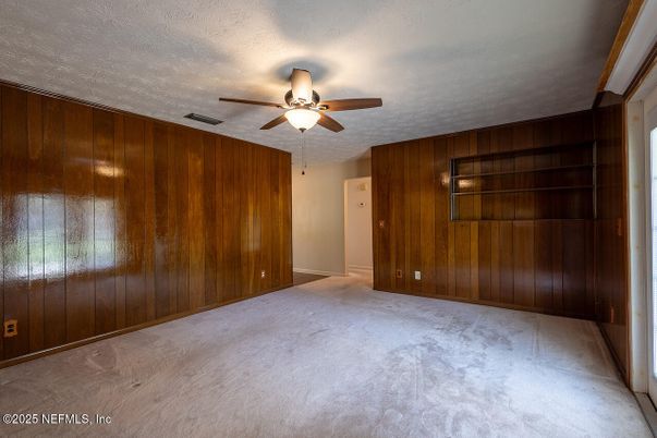 Empty room, Interior, Wooden Walls