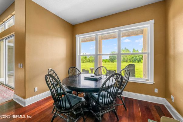 Dining room, Interior, Wood Texture Flooring