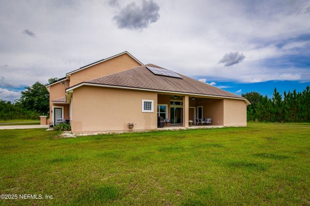 Backyard, Exterior, Solar Panels