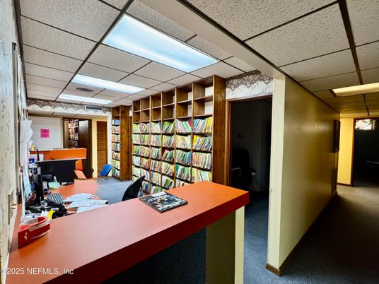 Home Office, Interior, Recessed Lighting