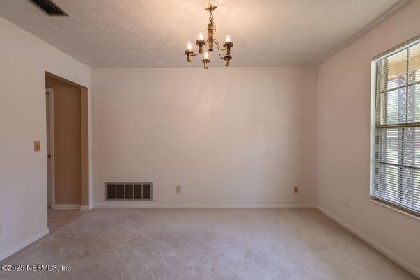 Chandelier, Empty room, Interior