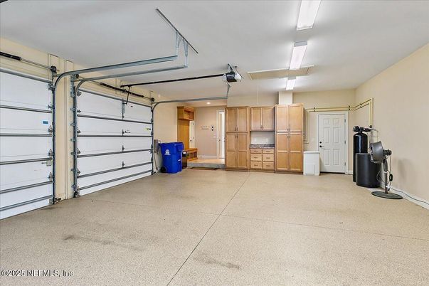 Garage, Interior, Recessed Lighting