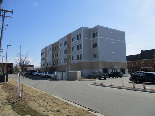 Exterior, Facade, Condo Building
