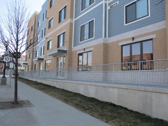 Exterior, Facade, Brick Facade, Rowhouse
