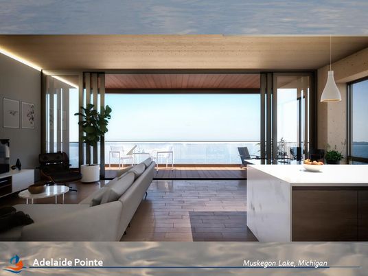 Interior, Kitchen, Pendant Lights, Water