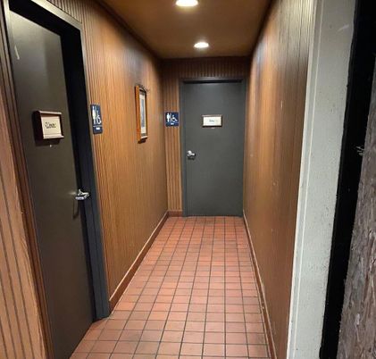 Elevator, Interior, Recessed Lighting, Wooden Walls