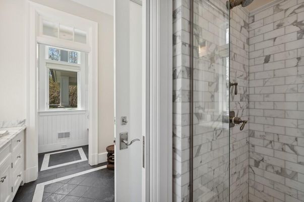 Bathroom, Glass Shower, Interior