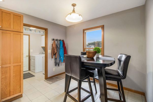 Dining room, Interior, Washer