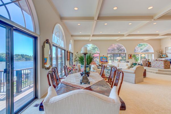 Dining room, Interior, Living room, Recessed Lighting, Water