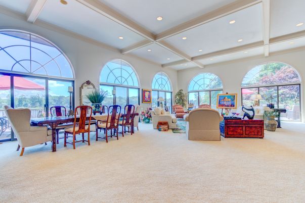 Dining room, Interior, Living room, Recessed Lighting