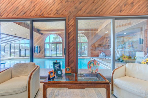 Interior, Recessed Lighting, Sun Room, Wooden Ceilings