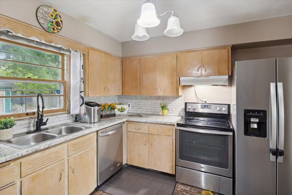 Interior, Kitchen, Stainless Steel Appliances