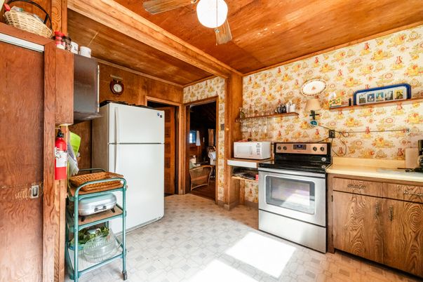 Interior, Kitchen, Wooden Ceilings
