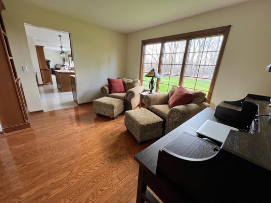 Interior, Living room, Pendant Lights, Wood Texture Flooring