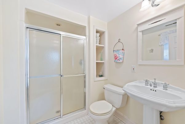 Bathroom, Glass Shower, Interior