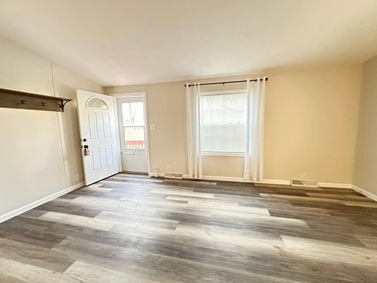 Empty room, Interior, Wood Texture Flooring