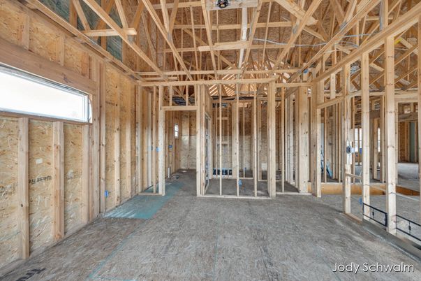 Empty room, Interior, Wooden Beams, Wooden Ceilings, Wooden Walls