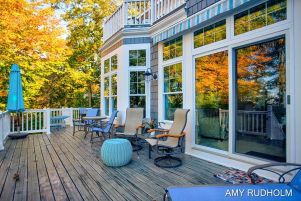 Exterior, Wood Texture Flooring