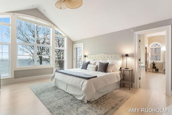 Bedroom, Interior, Water, Wood Texture Flooring