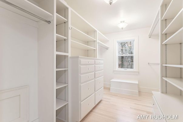 Interior, Walk-in Closets, Wood Texture Flooring