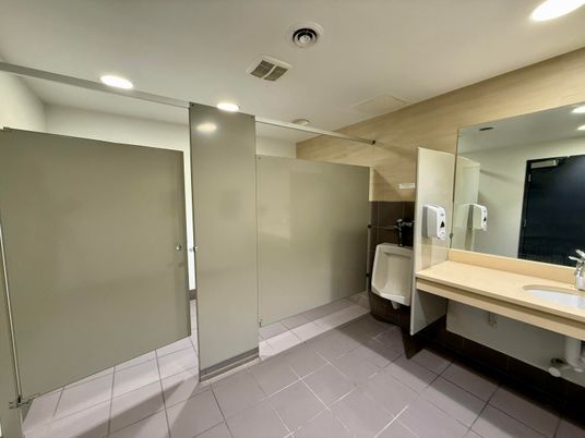 Bathroom, Interior, Recessed Lighting