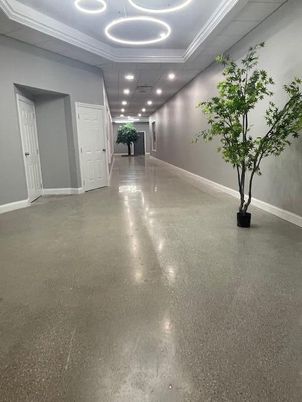 Empty room, Interior, Pendant Lights, Recessed Lighting