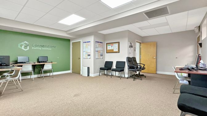 Home Office, Interior, Recessed Lighting