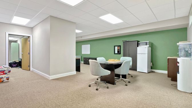 Dining room, Interior, Recessed Lighting